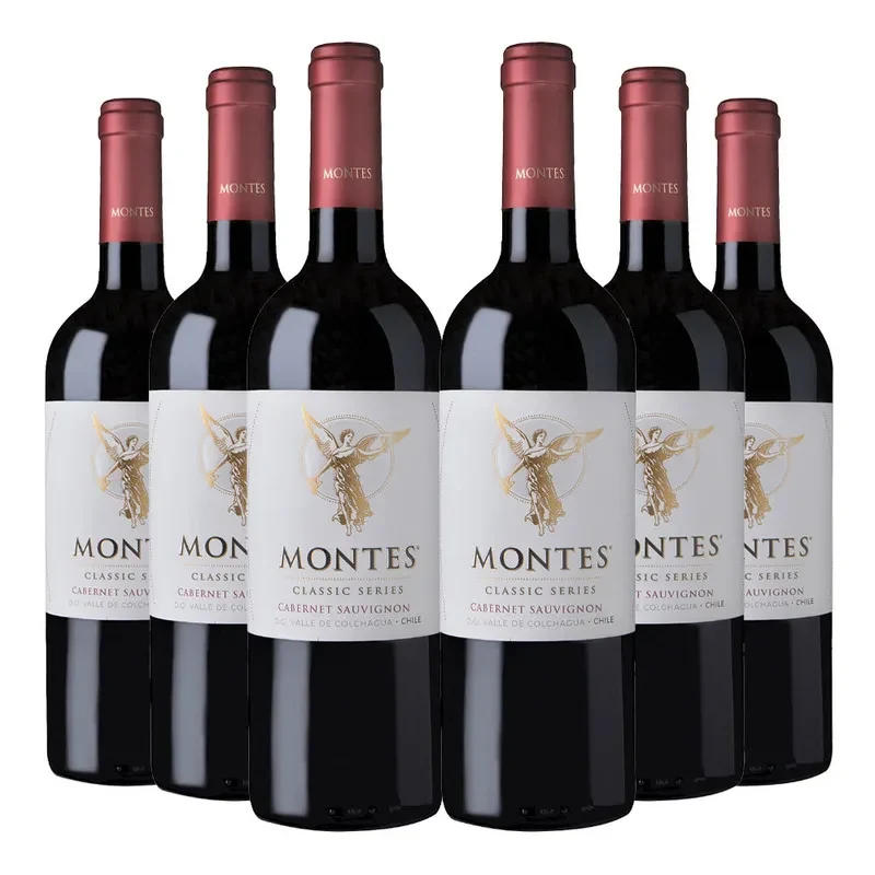 6 Vinos Montes Classic Series, Cabernet Sauvignon