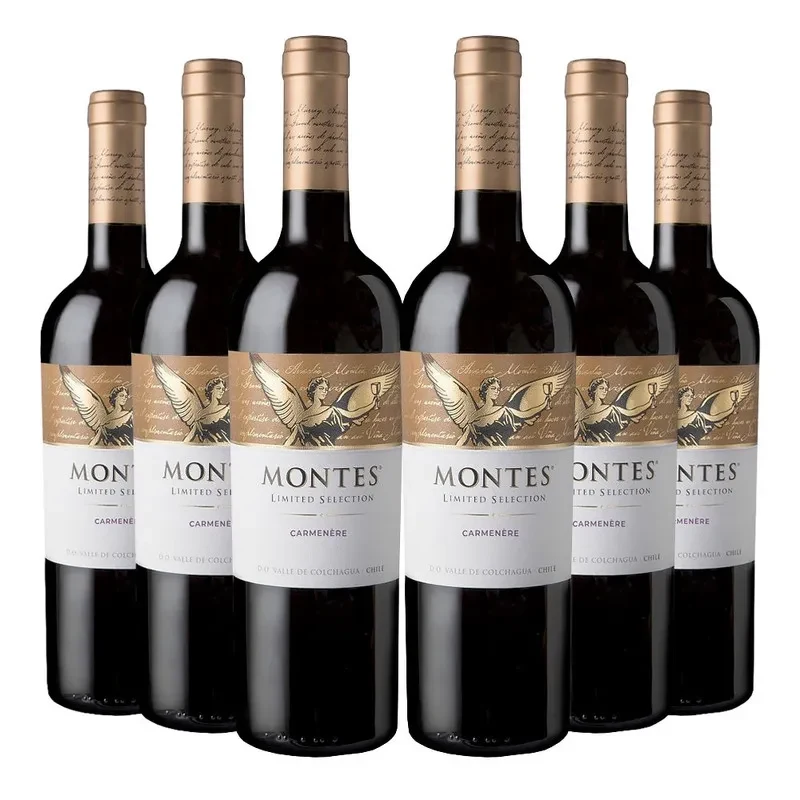 6 Vinos Montes Limited Selection Carmenere