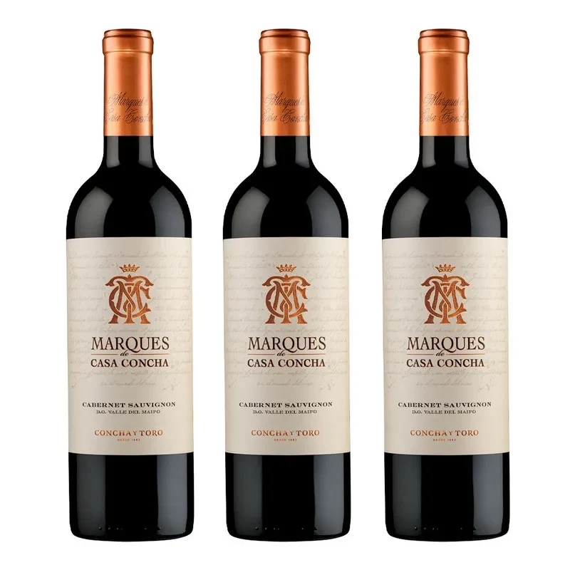 3 Vinos Marques de Casa Concha, Cabernet Sauvignon