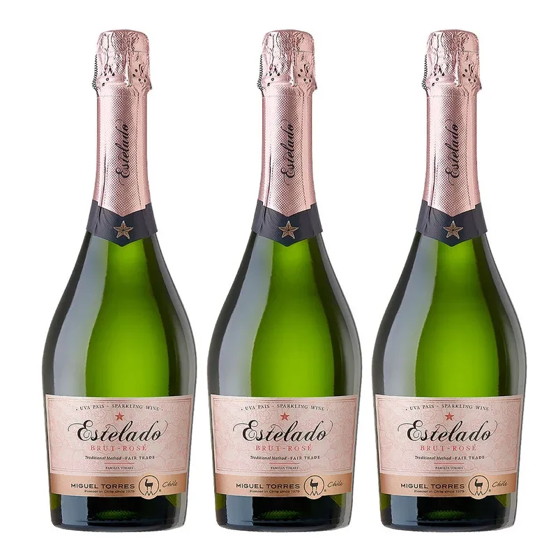 3 Espumantes Santa Digna Estelado Brut, Chile