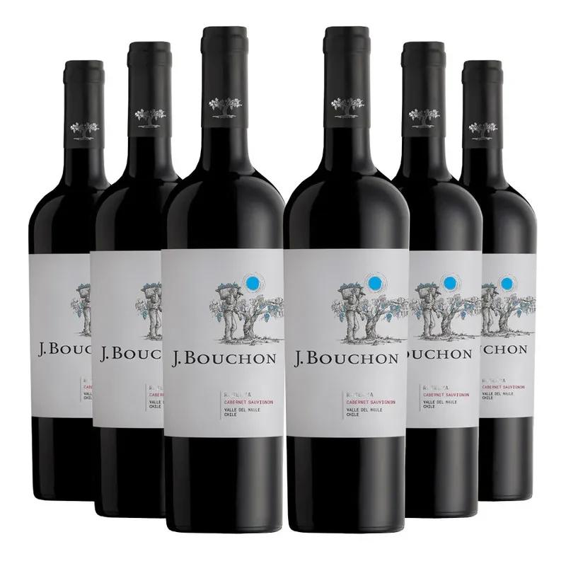 6 Vinos Bouchon Reserva Cabernet Sauvignon