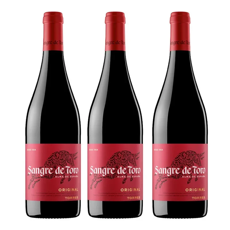 3 Vinos Torres Sangre de Toro Original, Ensamblaje