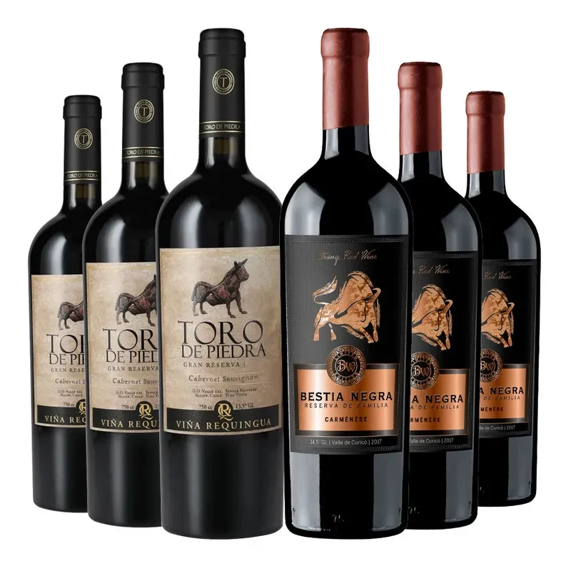 6 Vinos Pack Grandes Bestias - Grandes Reservas