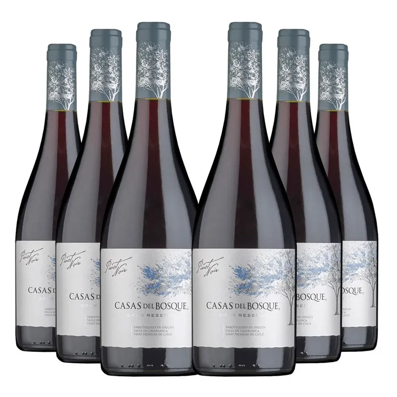 6 Vinos Casas Del Bosque Gran Reserva Pinot Noir