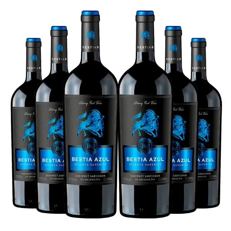 6 Vinos Bestia Azul Cabernet Sauvignon