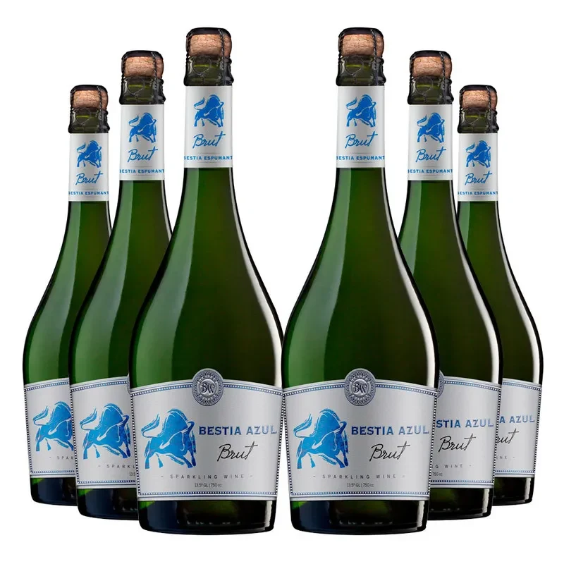 6 Espumantes Bestia Azul Brut
