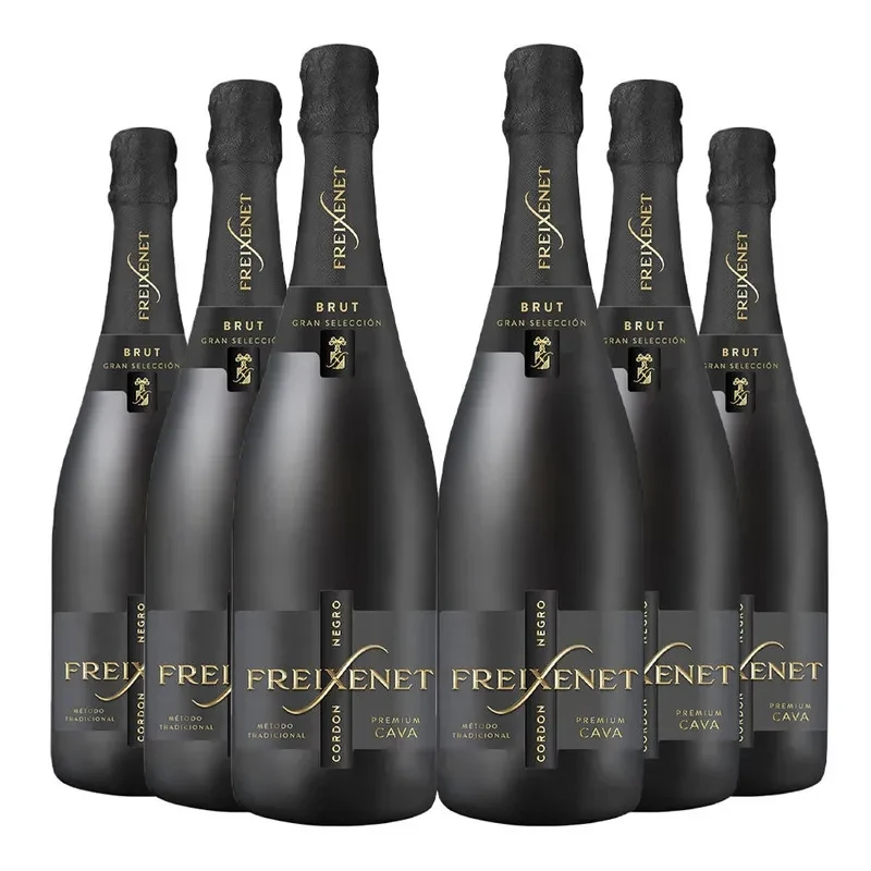 6 Espumantes Freixenet Cordon Negro