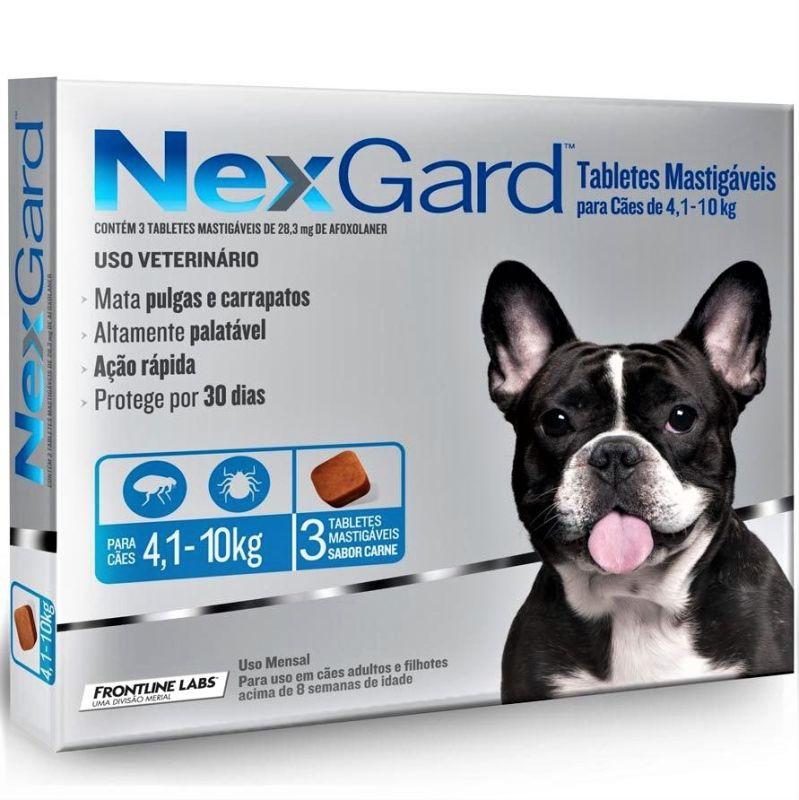 Nexgard 4 a 10 kg