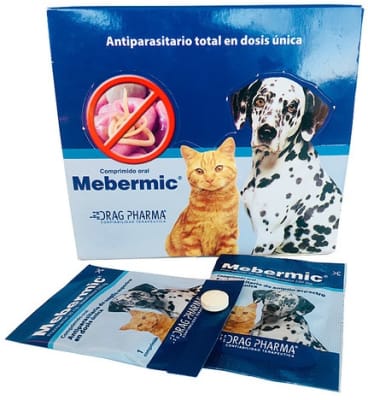 Mebermic Antiparasitario Felino y canino Comprimido unidad