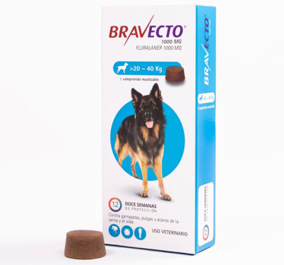 Bravecto 20 a 40 kg