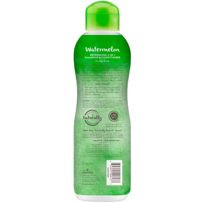 Tropiclean Shampoo y Acondicionador 2 en 1 Para Perro y Gato Watermelon 591 ml