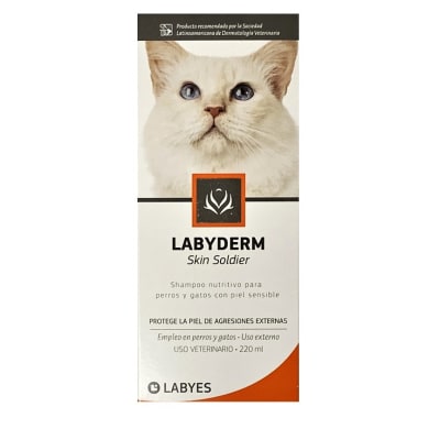 Labyderm Skin Soldier Shampoo Para Perro y Gato 220 ml
