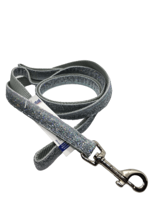 Coastal Sparkle Trailla Para Perro Metal Plata 1,8 m