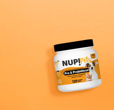 Nup! Pets  Pre & Probióticos Para Perros y Gatos120 gr