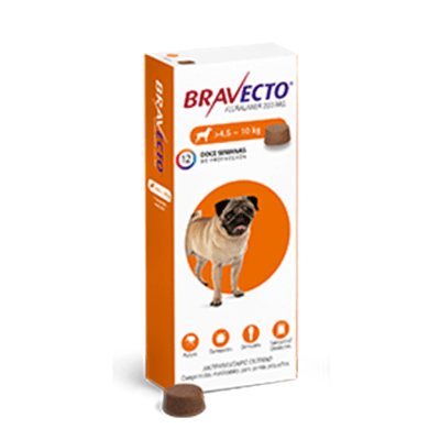 Bravecto 4,5 a 10 kg