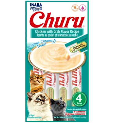 Churu Con Pollo y Sabor Cangrejo (USA 609)