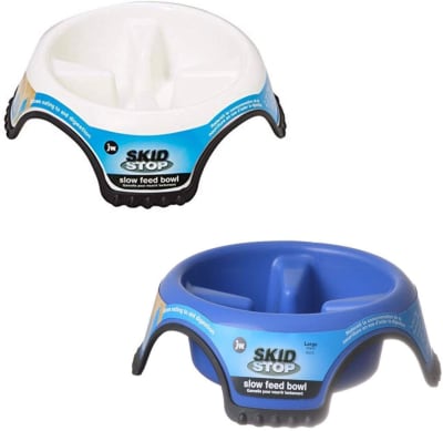 Plato de alimentación lenta JW para perro.