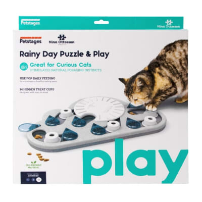 Nina Ottosson Puzzle Rainy Day N3 Juguete Interactivo Para Gato