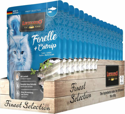 Leonardo Pouch Trucha y Catnip 85 gr