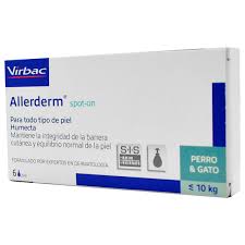 Allerderm Spot-on Hasta 10 Kilos 6 pipetas 2 ml Allerderm Spot-on Hasta 10 Kilos 6 pipetas 2 ml