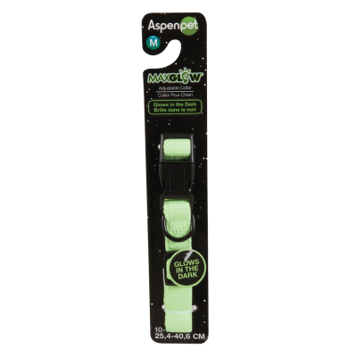 Collar para perro MaxGlow glow in the dark