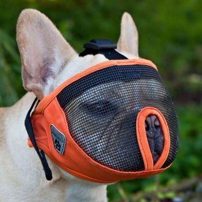 Bozal de Malla Short Snout Muzzle para Perros de Hocico Corto