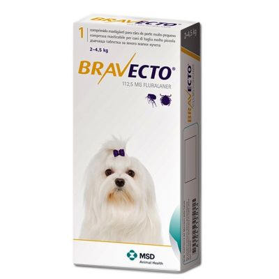 Bravecto 2 a 4,5 kg