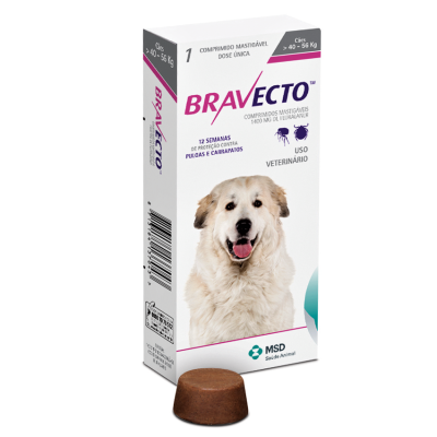 Bravecto de 3 Meses 40 a 56 kg