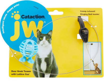 Juguete Para Gato Cataction Door knob Teaser Cuz Puerta JW