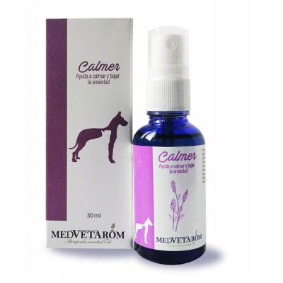 Calmer Spray Tranquilizante Ansiolitico calmante para perro y gato Calmer Spray Tranquilizante Ansiolitico calmante para perro y gato