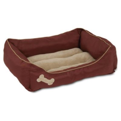 Cama Para Perro Rectangular Con Hueso 63 x 52 cm