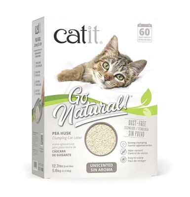 Catit Go Natural Arena Biodegradable Sin Aroma 5,6 kg