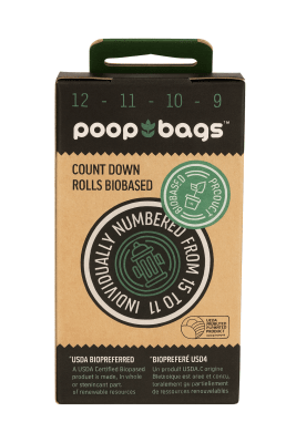 Poopbags Bolsas Para Fecas Biodegradales 8 x 15 cm