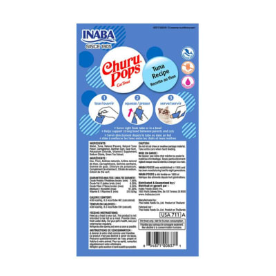 Churu Pops Cat Tuna 4 Tubos 15 gr