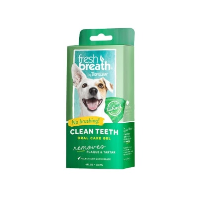 TropiClean Clean Teeth Gel Dental Menta Para Perros 118 ml