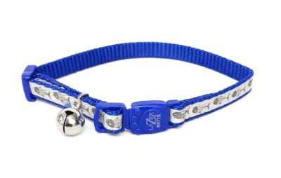 Coastal Lazer Brite Collar Fish Bones Gato