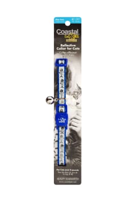 Coastal Lazer Brite Collar Fish Bones Gato