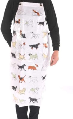 DELANTAL ETILISTA X-100 (Impermeable y diseño razas de perros) 