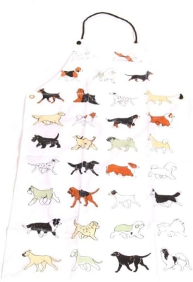 DELANTAL ETILISTA X-100 (Impermeable y diseño razas de perros) 