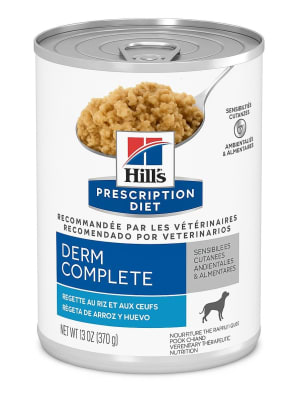 Hill's Derm Complete Lata para Perro 370 g