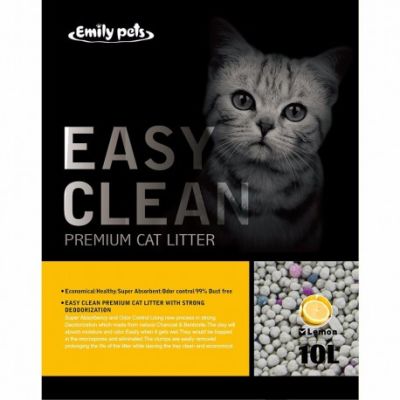 Arena Sanitaria Easy Clean Premium Cat Litter 4kg Aroma Limón Arena Sanitaria Easy Clean Premium Cat Litter 4kg Aroma Limón