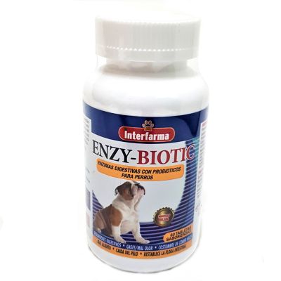 EnzyBiotic Enzimas Digestivas Perro y Gato 60 comp