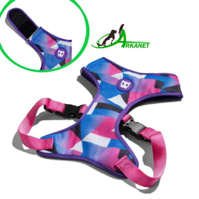 Zeedog Midnight Adjustable Air Mesh Harness Arnés Para Perros