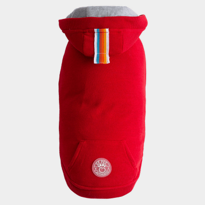 GF Pet Urban Hoodie Polerón Para Perro Rojo