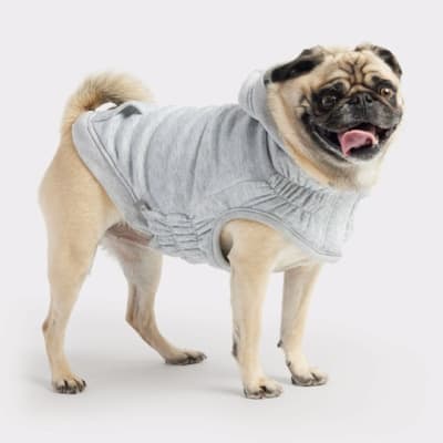GF Pet Urban Hoodie Polerón Para Perro Gris