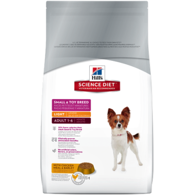 Hills Canino Adult Small & Toy Breed Light 2,04 kg Hills Canino Adult Small & Toy Breed Light 2,04 kg