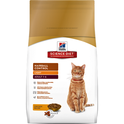 Hills Felino Adult Hair ball Control Light 3,1 kg