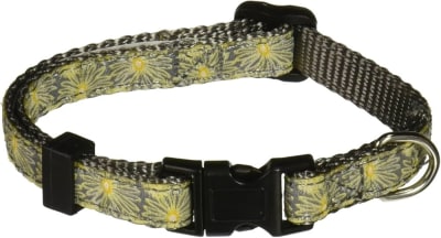 Petmate Collar Floral Yellow XS