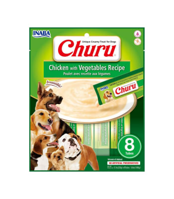 Churu Para Perro Pollo con Vegetales (USD 605) 8 tubos 160 gr Churu Para Perro Pollo con Vegetales (USD 605) 8 tubos 160 gr