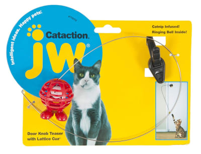 Juguete Para Gato Cataction Door knob Teaser Cuz Puerta JW